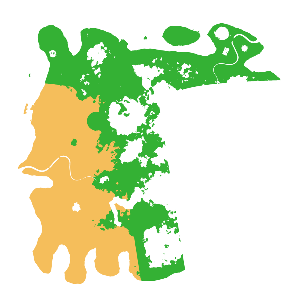 Biome Rust Map: Procedural Map, Size: 4250, Seed: 2057408441