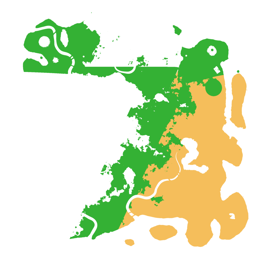 Biome Rust Map: Procedural Map, Size: 4250, Seed: 672658625