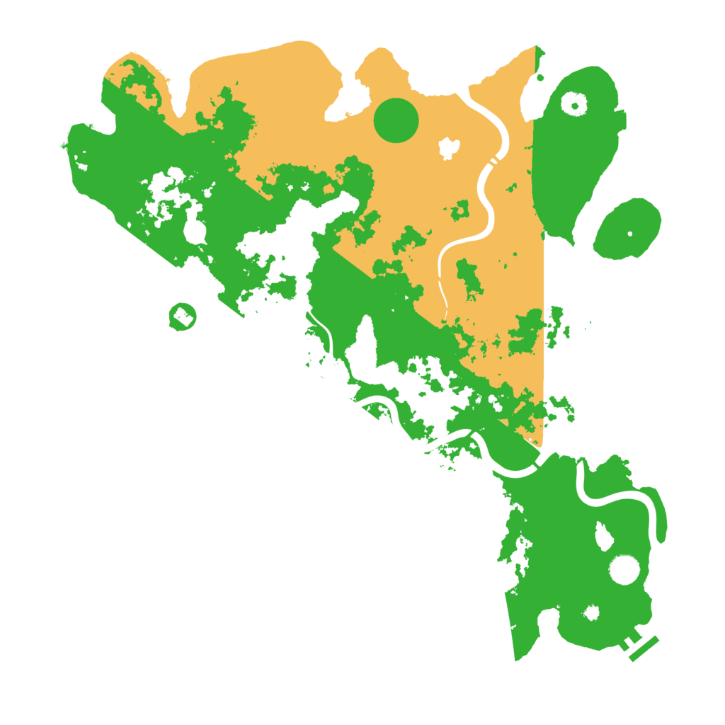 Biome Rust Map: Procedural Map, Size: 4250, Seed: 662250473
