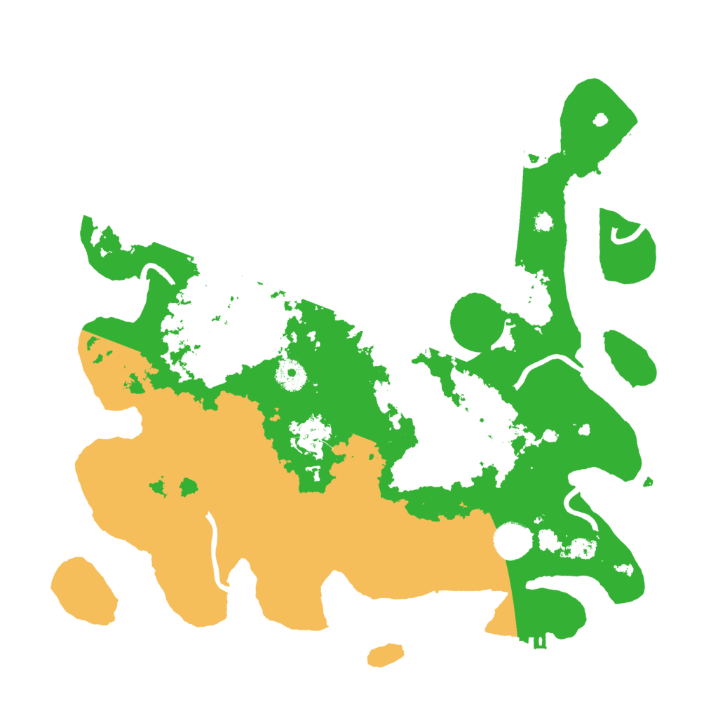 Biome Rust Map: Procedural Map, Size: 3500, Seed: 1265454288