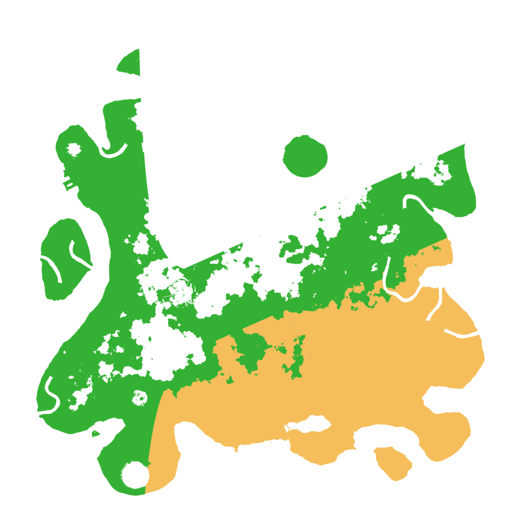 Biome Rust Map: Procedural Map, Size: 3500, Seed: 1895732887