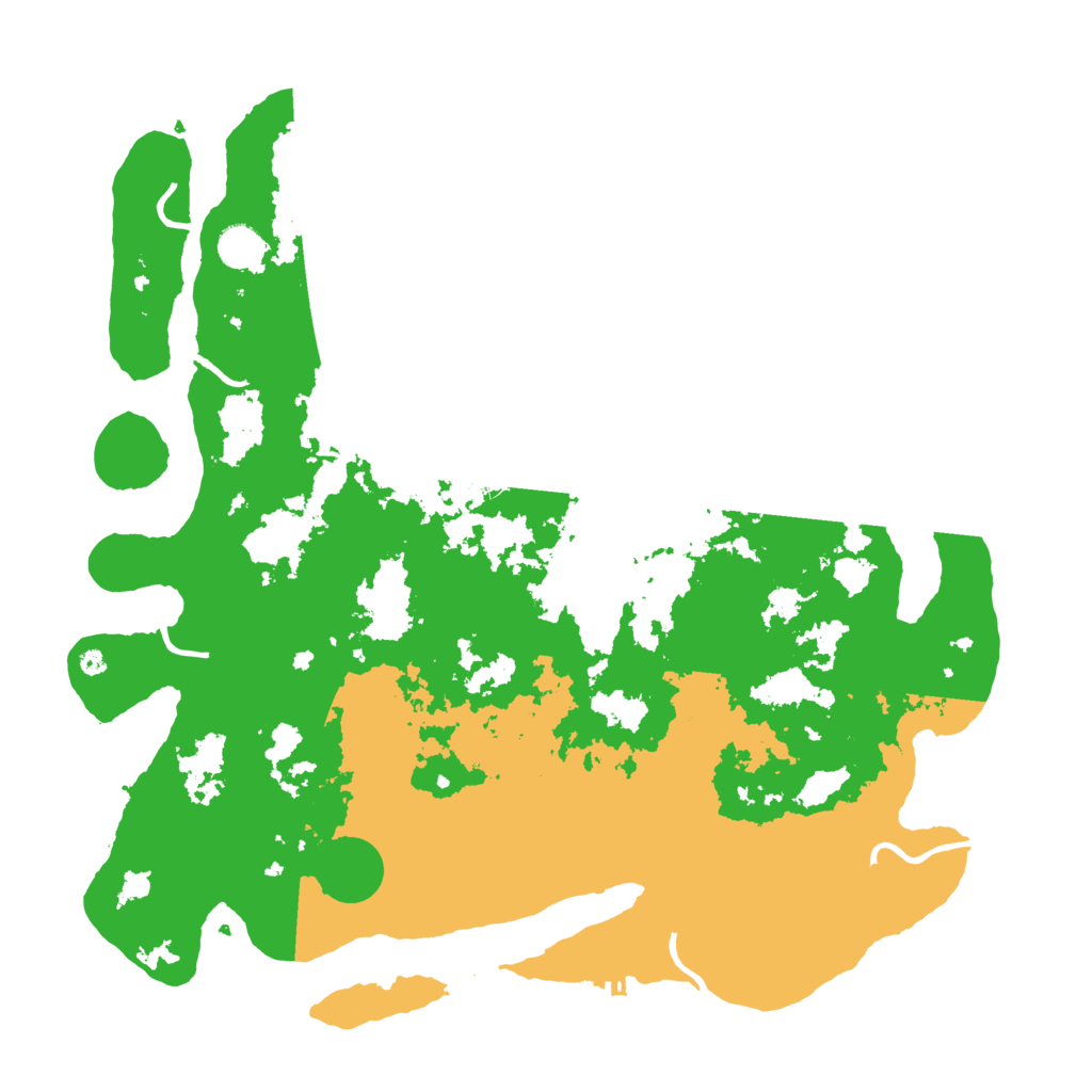 Biome Rust Map: Procedural Map, Size: 4370, Seed: 748842880