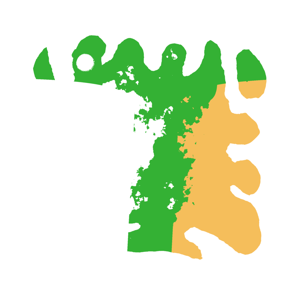 Biome Rust Map: Barren, Size: 3000, Seed: 20840