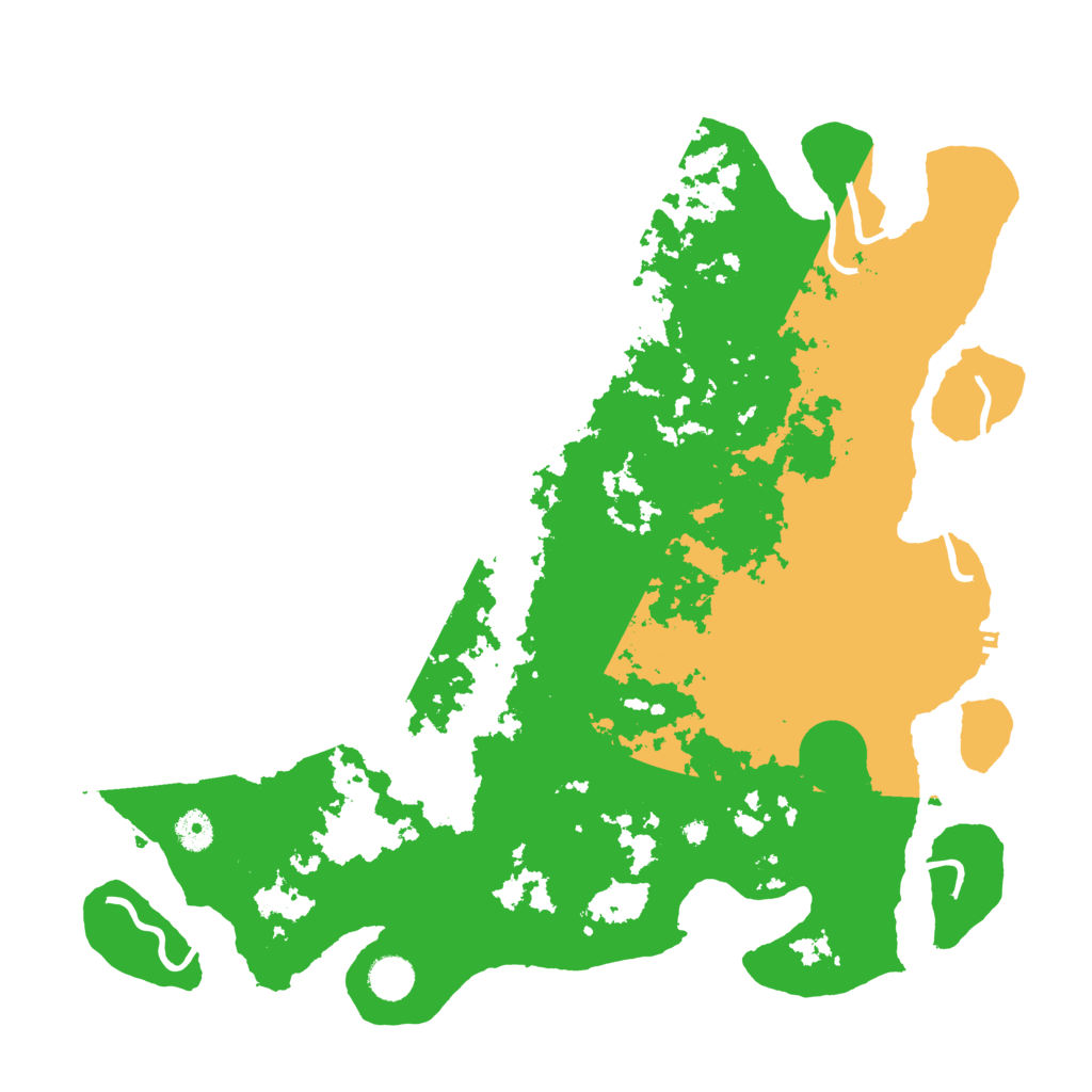 Biome Rust Map: Procedural Map, Size: 4250, Seed: 676489598