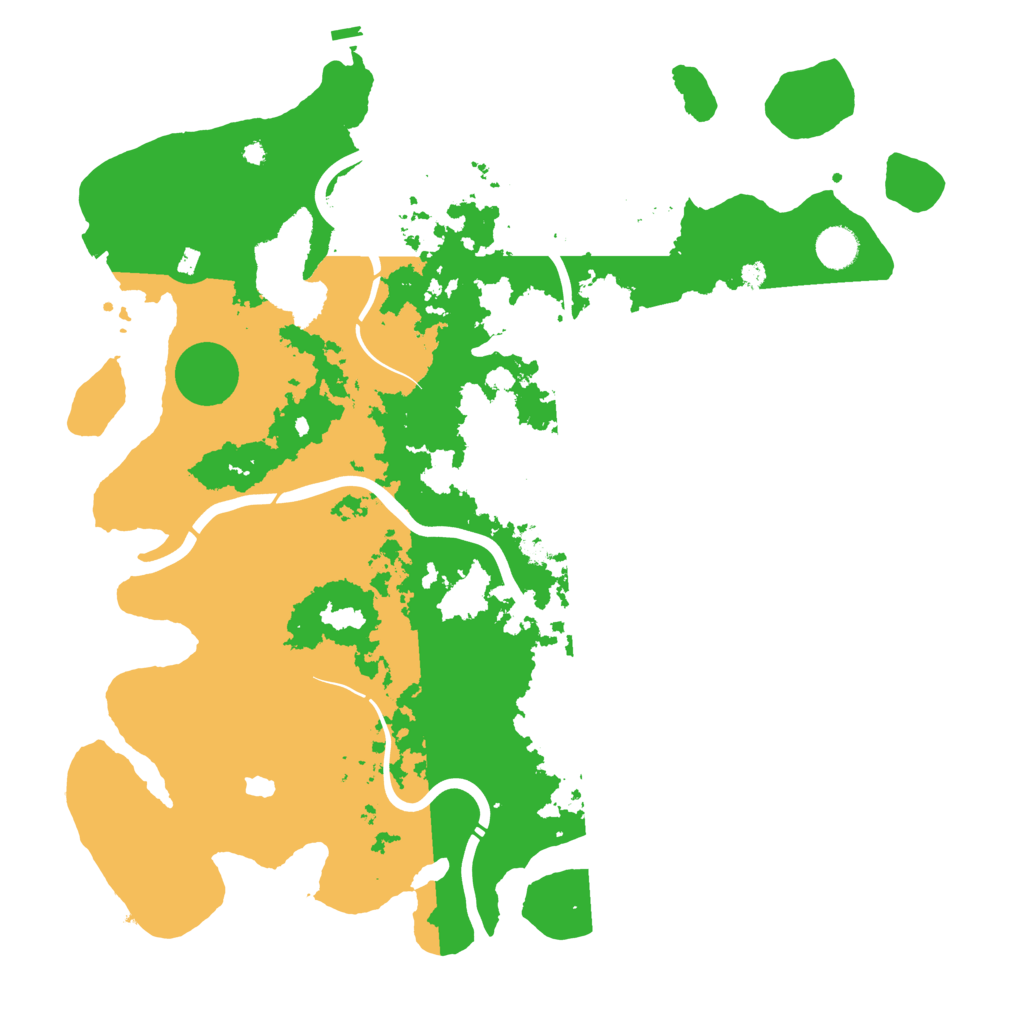 Biome Rust Map: Procedural Map, Size: 4250, Seed: 1022577272