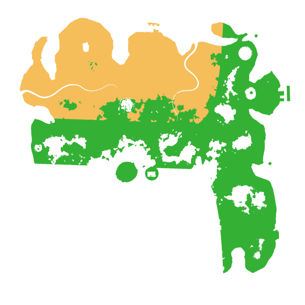 Biome Rust Map: Procedural Map, Size: 4000, Seed: 1519545226