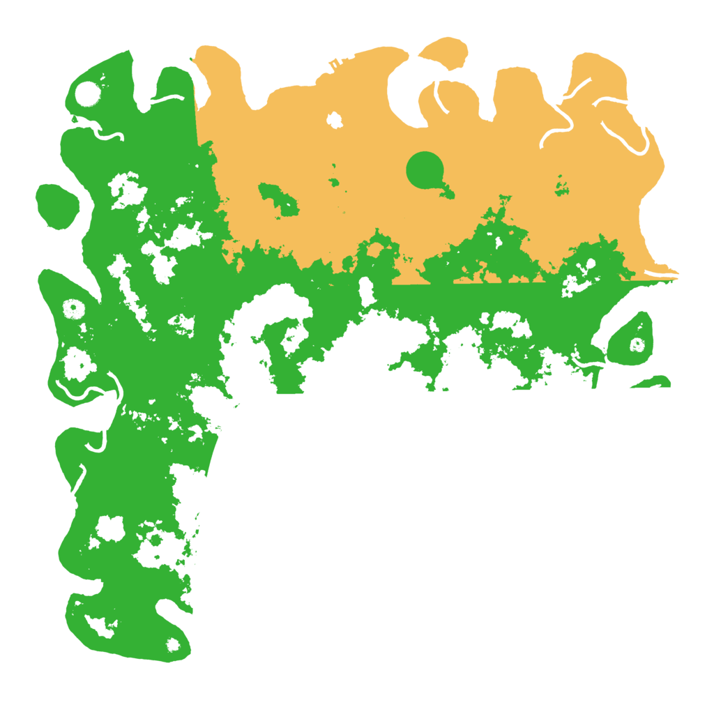 Biome Rust Map: Procedural Map, Size: 5000, Seed: 119523
