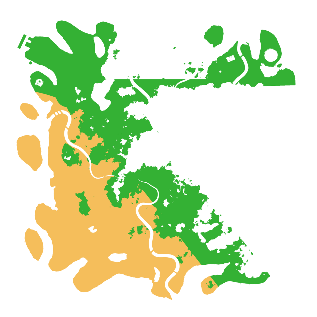 Biome Rust Map: Procedural Map, Size: 4250, Seed: 1984496211