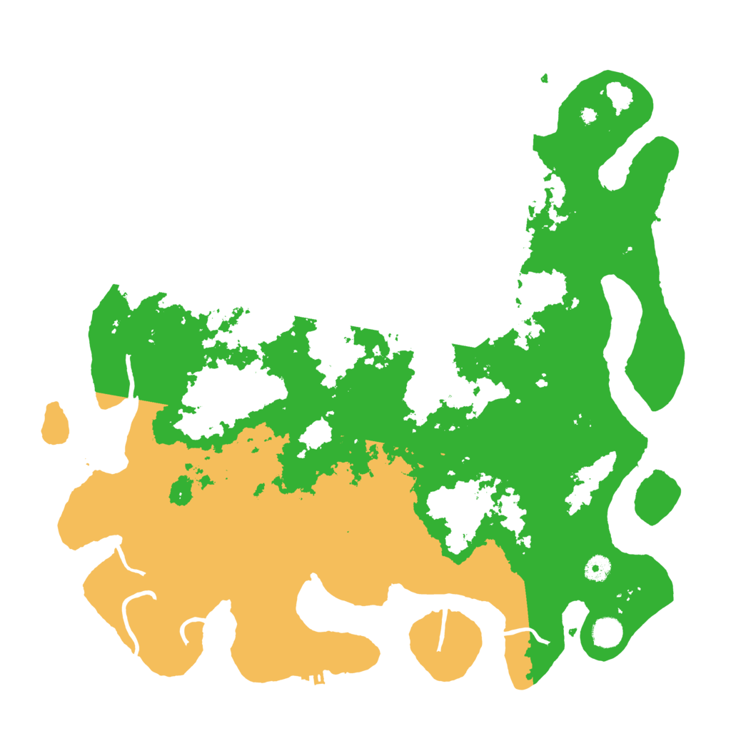 Biome Rust Map: Procedural Map, Size: 4250, Seed: 1257617263