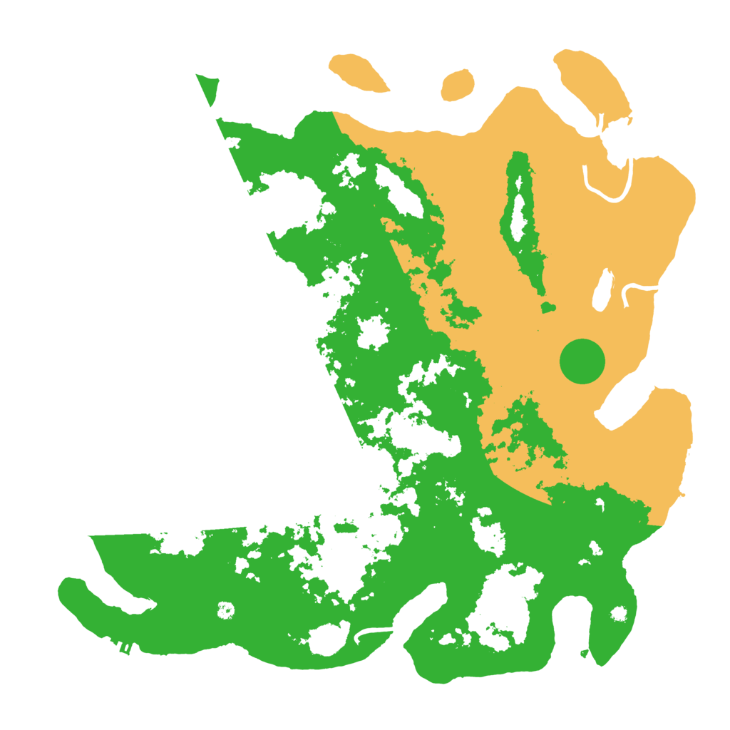 Biome Rust Map: Procedural Map, Size: 4250, Seed: 998012