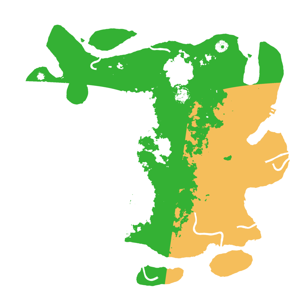 Biome Rust Map: Procedural Map, Size: 3750, Seed: 87646453