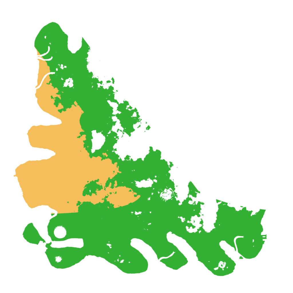 Biome Rust Map: Procedural Map, Size: 4200, Seed: 298551557
