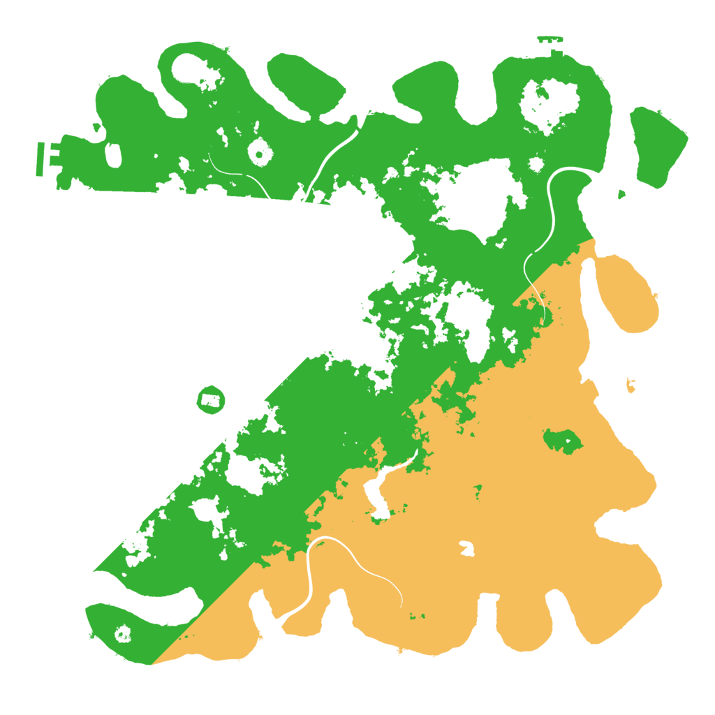 Biome Rust Map: Procedural Map, Size: 4250, Seed: 74114044