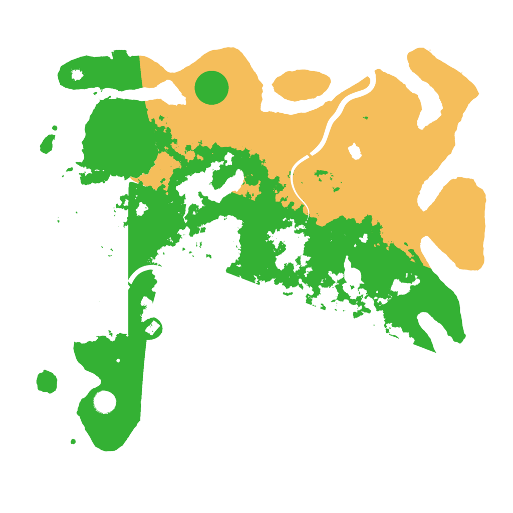 Biome Rust Map: Procedural Map, Size: 4000, Seed: 309485
