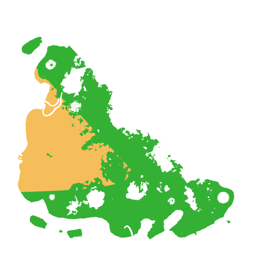 Biome Rust Map: Procedural Map, Size: 4000, Seed: 479360340