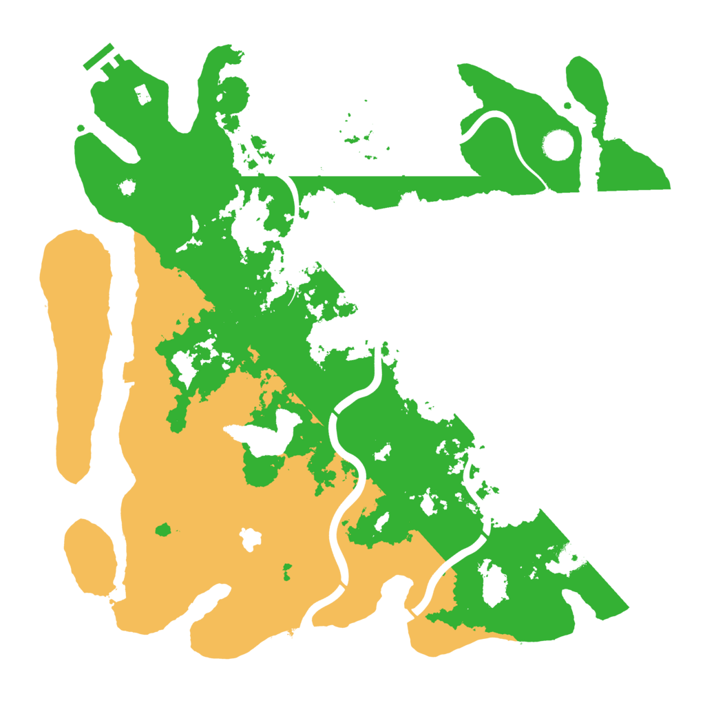 Biome Rust Map: Procedural Map, Size: 4000, Seed: 1287983522