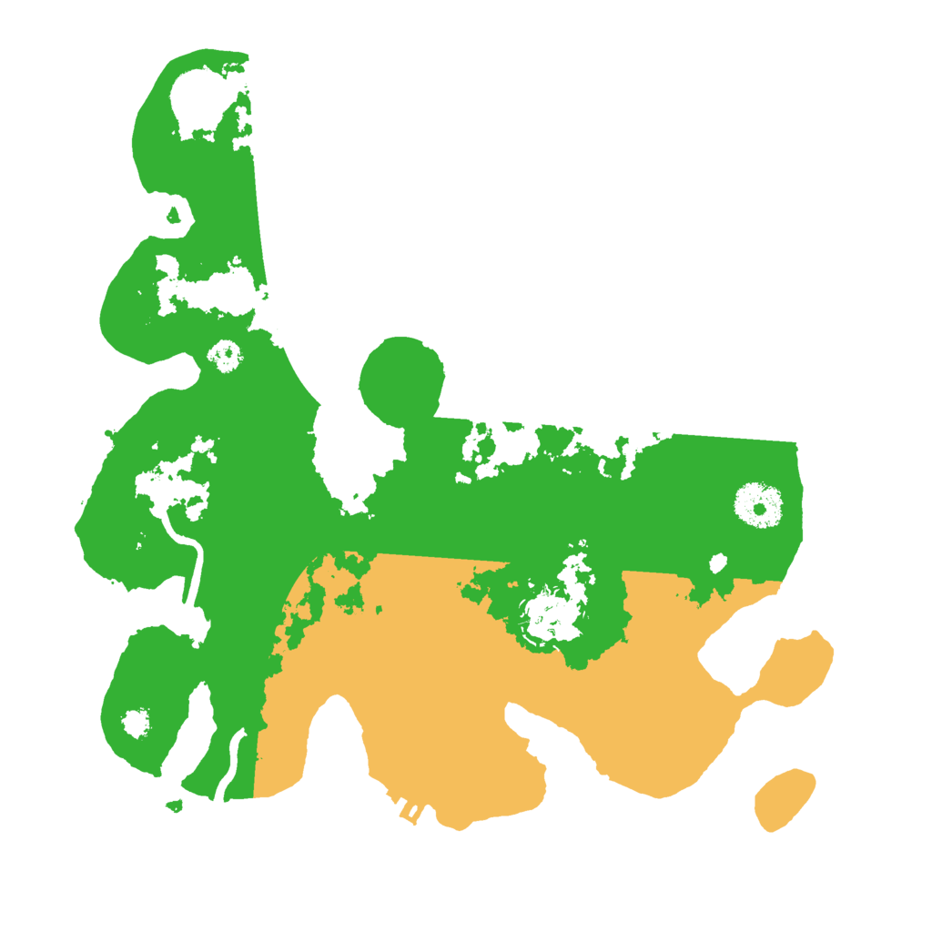 Biome Rust Map: Procedural Map, Size: 3000, Seed: 6739185