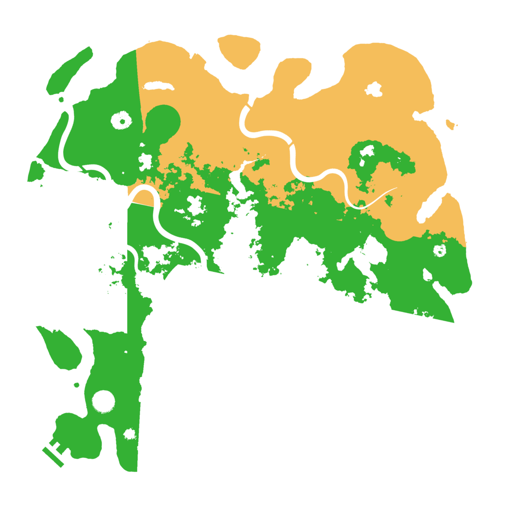 Biome Rust Map: Procedural Map, Size: 4000, Seed: 171