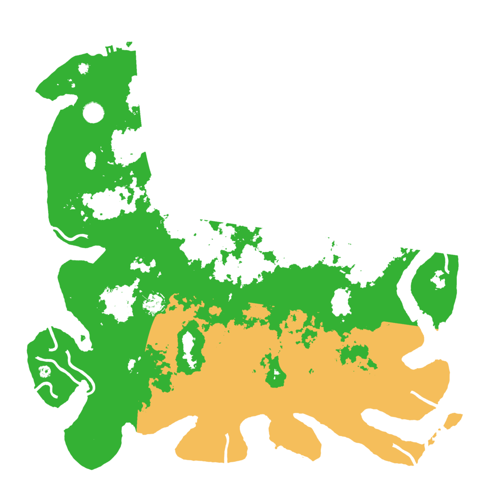 Biome Rust Map: Procedural Map, Size: 4250, Seed: 183370105