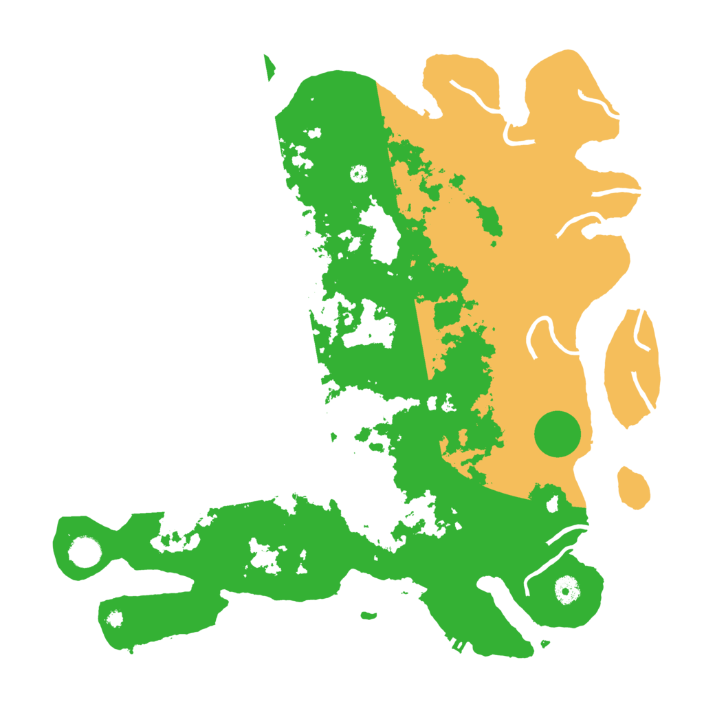 Biome Rust Map: Procedural Map, Size: 4000, Seed: 250316579