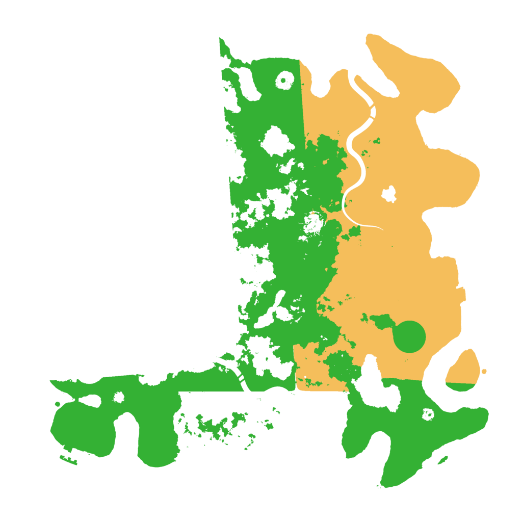 Biome Rust Map: Procedural Map, Size: 4250, Seed: 581367