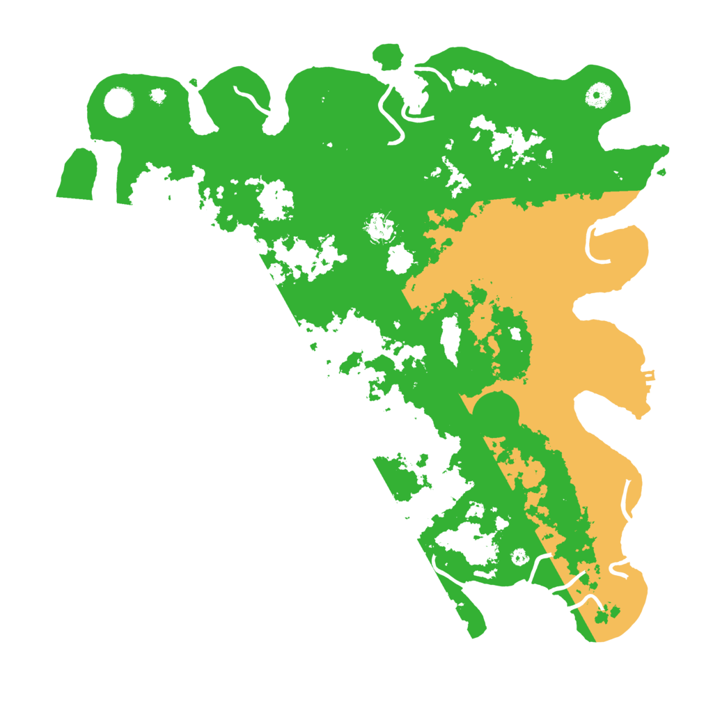Biome Rust Map: Procedural Map, Size: 4250, Seed: 812738003