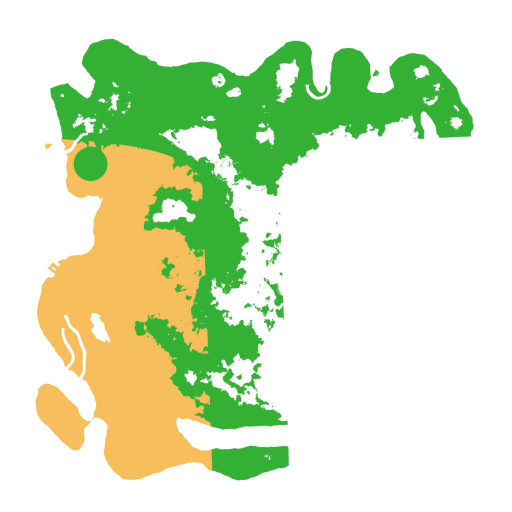 Biome Rust Map: Procedural Map, Size: 4000, Seed: 990209