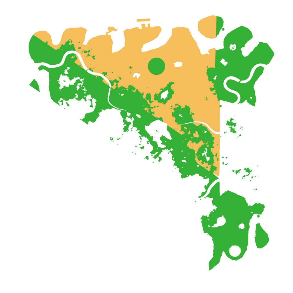 Biome Rust Map: Procedural Map, Size: 4500, Seed: 797845440