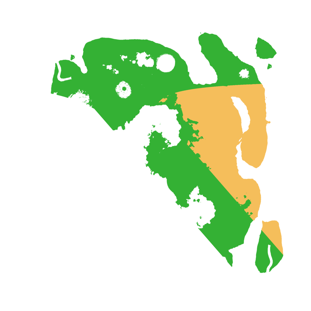 Biome Rust Map: Procedural Map, Size: 3000, Seed: 2449676