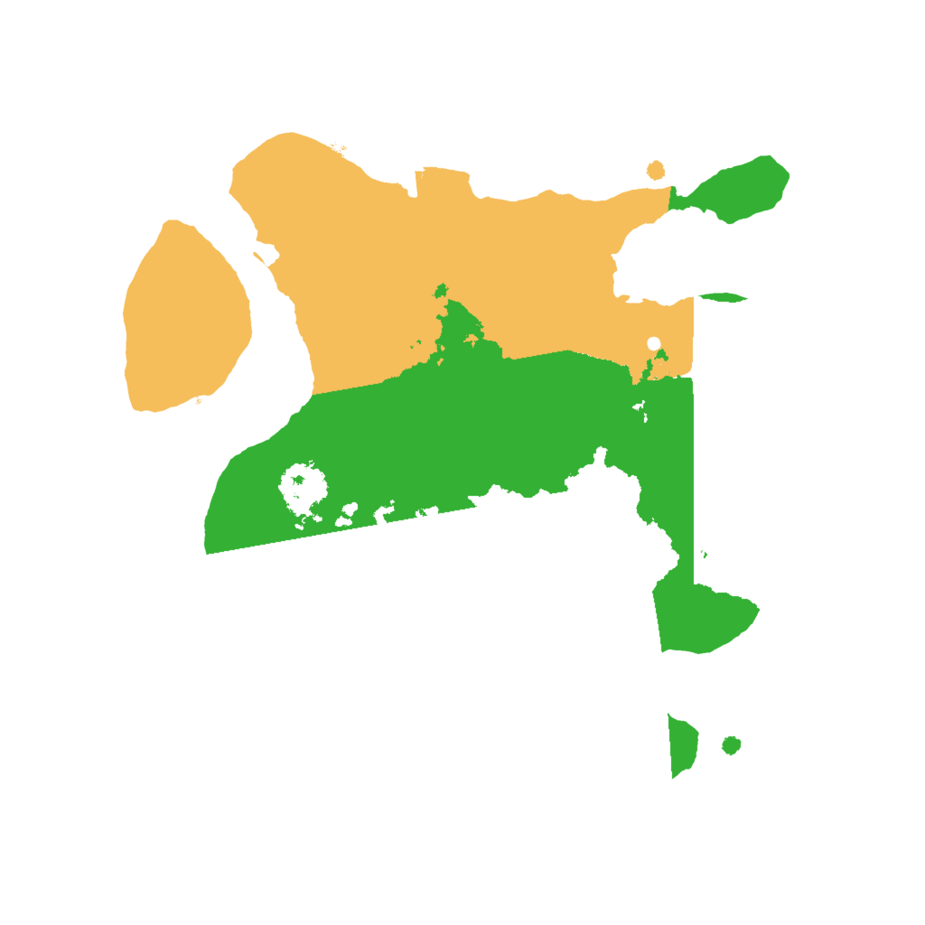 Biome Rust Map: Procedural Map, Size: 2000, Seed: 188