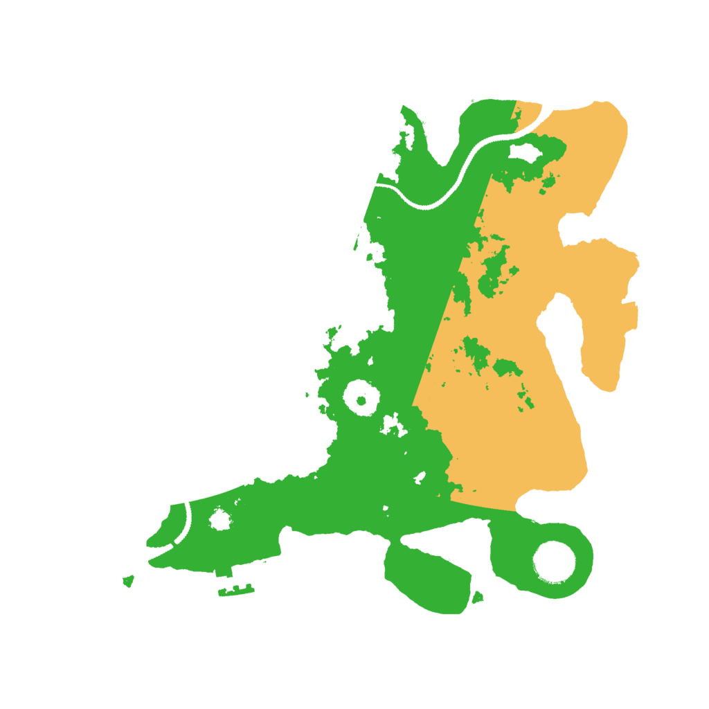 Biome Rust Map: Procedural Map, Size: 3000, Seed: 56729