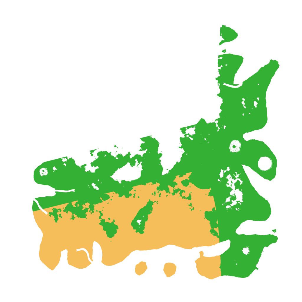 Biome Rust Map: Procedural Map, Size: 3800, Seed: 35324947