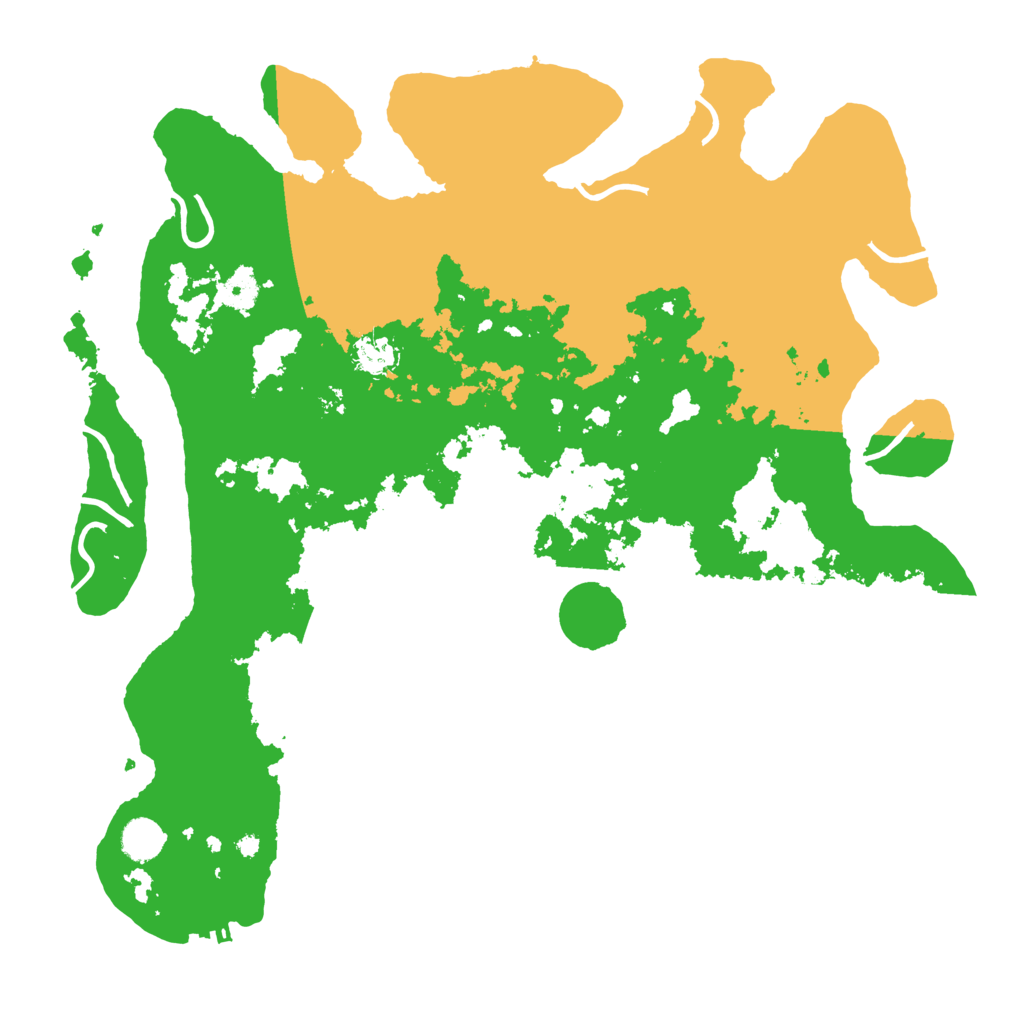 Biome Rust Map: Procedural Map, Size: 4250, Seed: 25023386