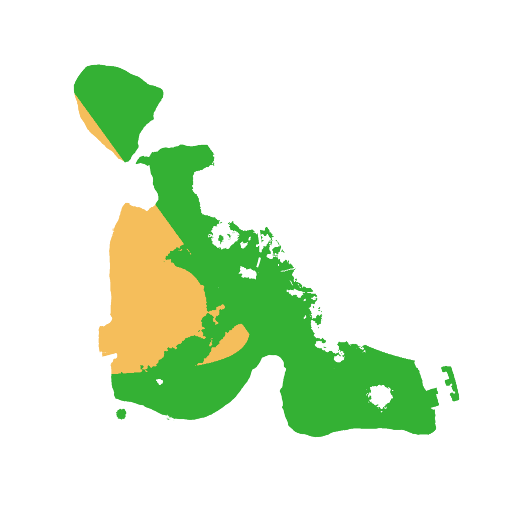 Biome Rust Map: Procedural Map, Size: 2000, Seed: 857279620