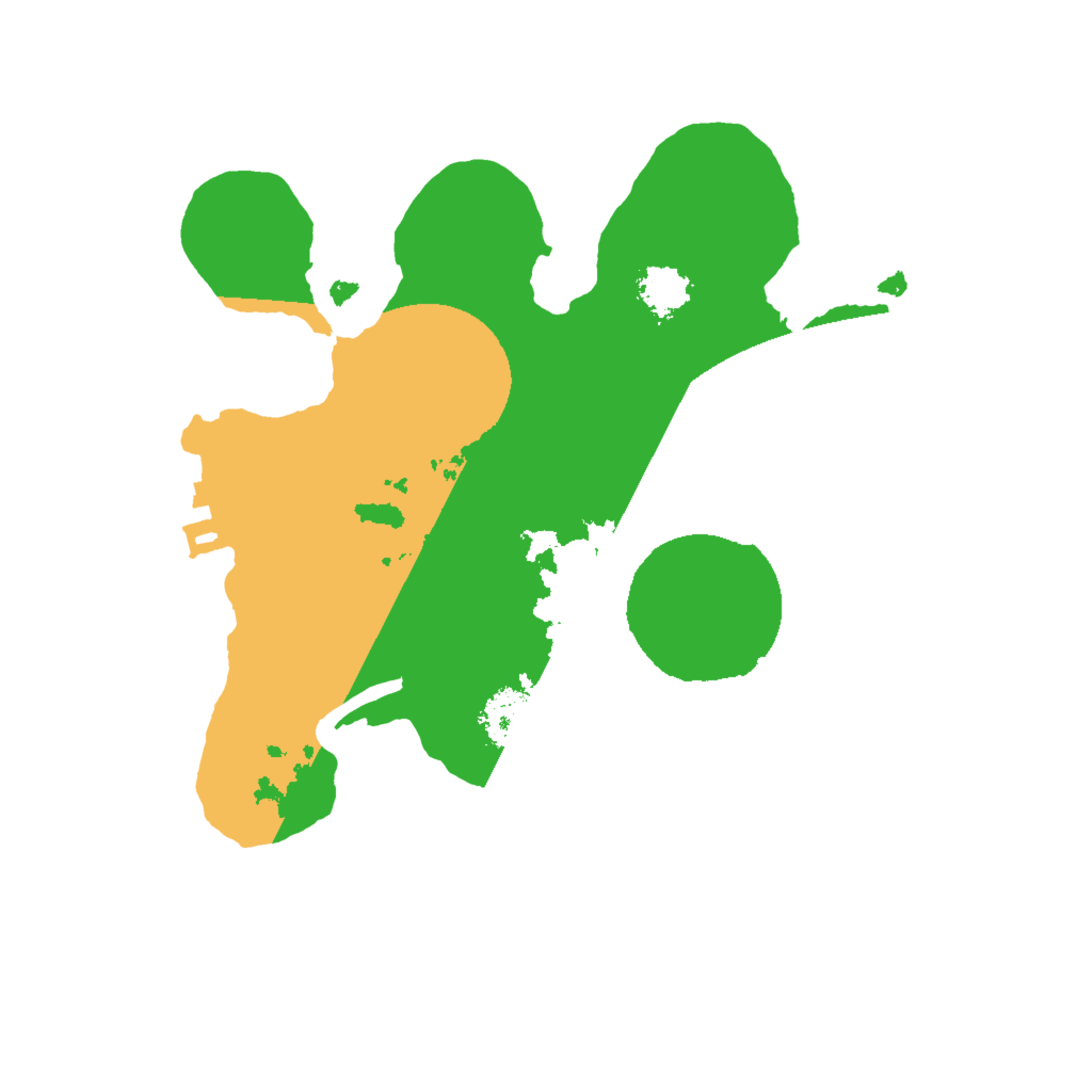 Biome Rust Map: Procedural Map, Size: 2000, Seed: 20000