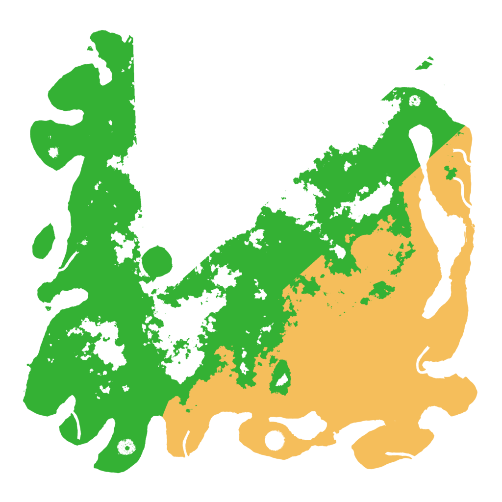 Biome Rust Map: Procedural Map, Size: 4500, Seed: 2004200248