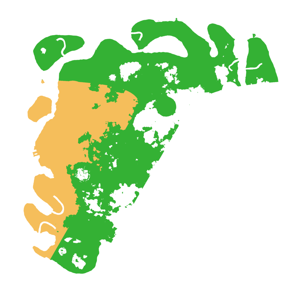 Biome Rust Map: Procedural Map, Size: 3950, Seed: 1132048117