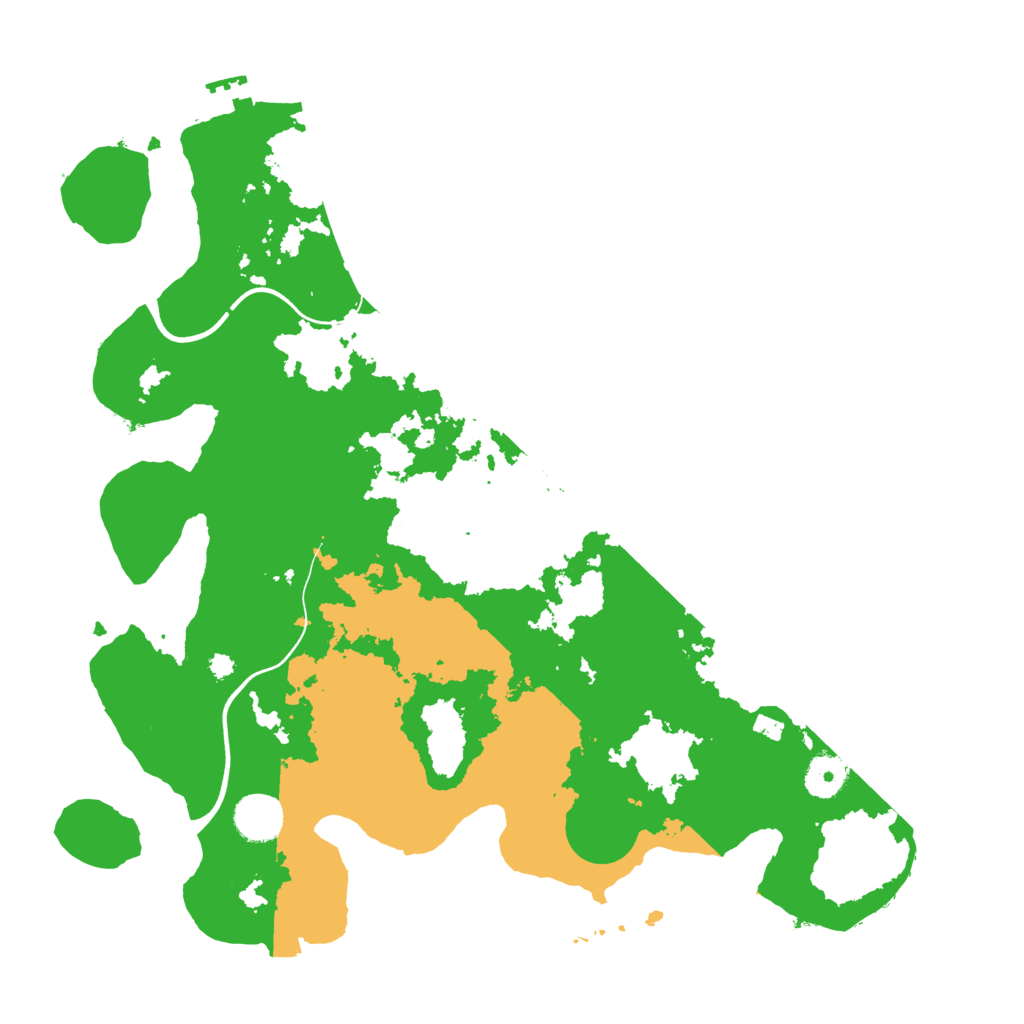 Biome Rust Map: Procedural Map, Size: 3750, Seed: 739785338