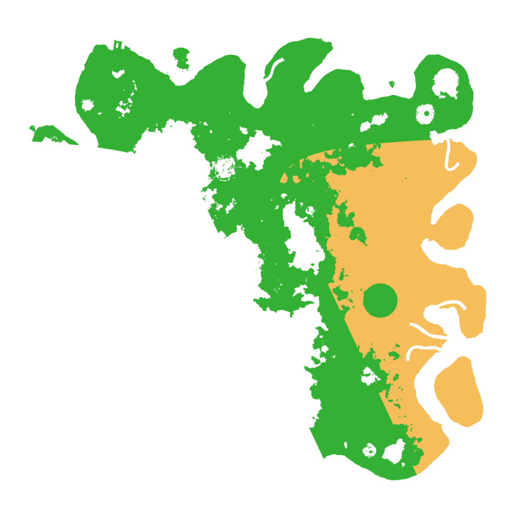 Biome Rust Map: Procedural Map, Size: 4000, Seed: 1639792358