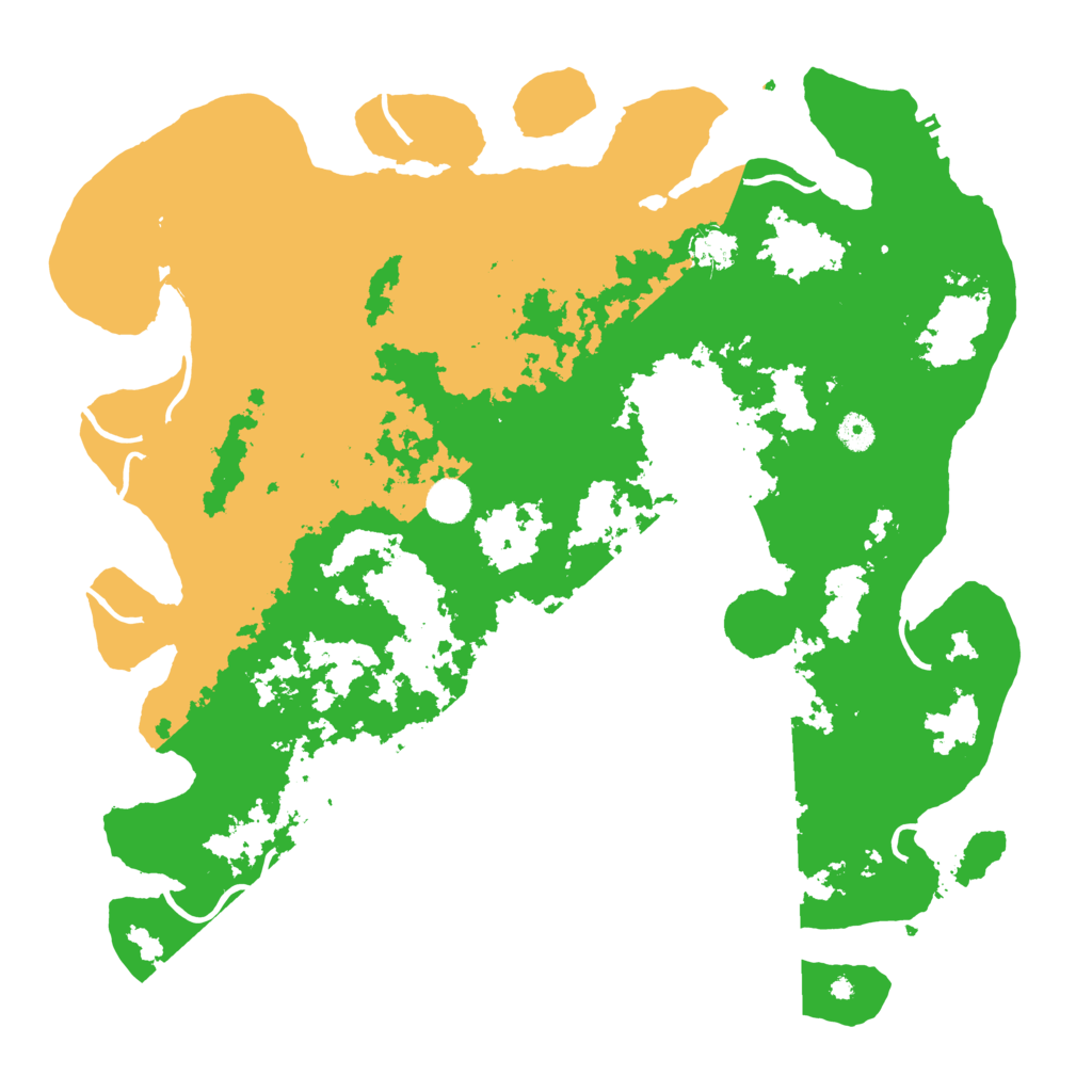 Biome Rust Map: Procedural Map, Size: 4500, Seed: 332784502