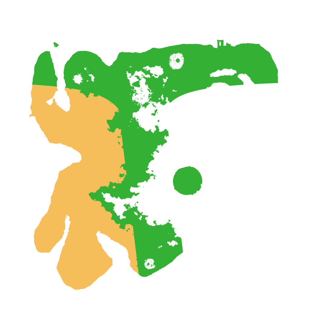 Biome Rust Map: Procedural Map, Size: 3000, Seed: 21319936