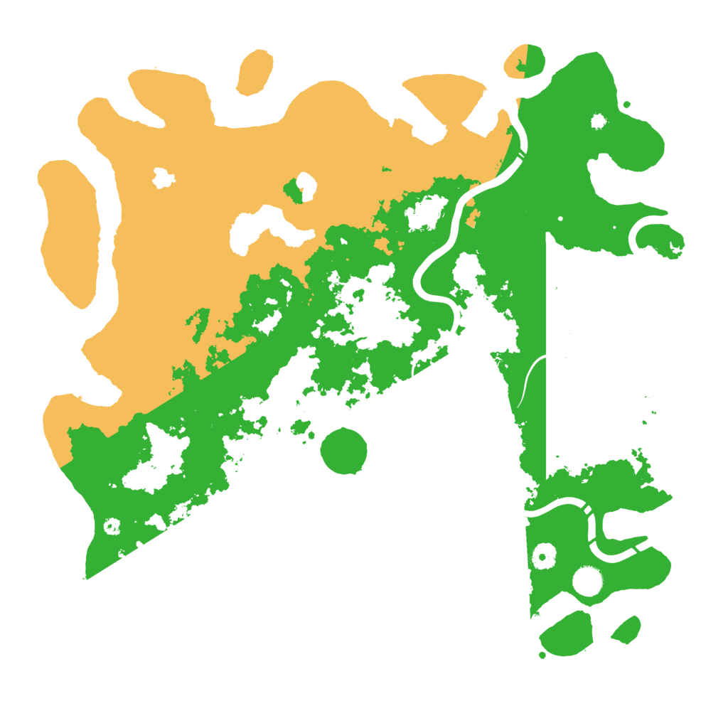 Biome Rust Map: Procedural Map, Size: 4250, Seed: 1111111
