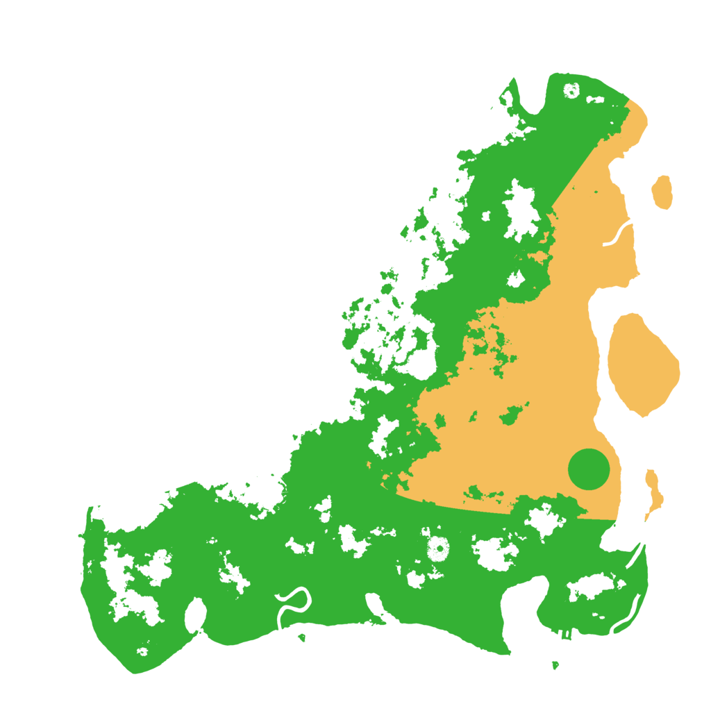 Biome Rust Map: Procedural Map, Size: 4500, Seed: 1733972929