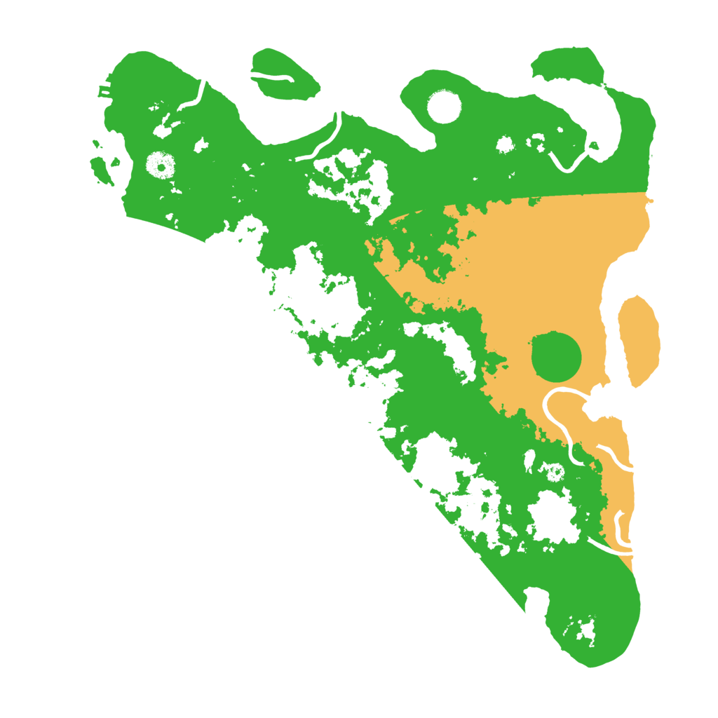 Biome Rust Map: Procedural Map, Size: 3800, Seed: 2023551359