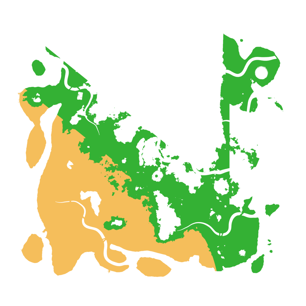 Biome Rust Map: Procedural Map, Size: 4250, Seed: 99398642