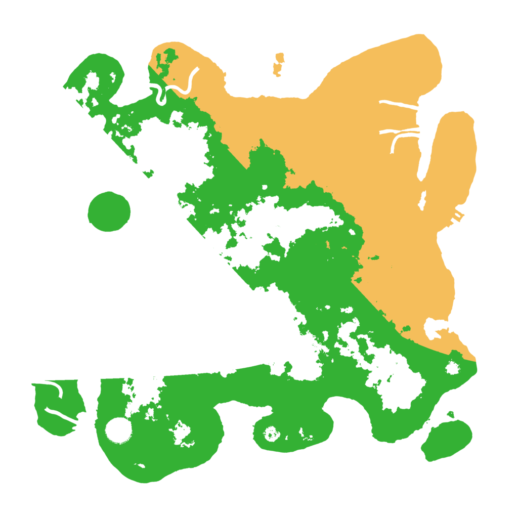 Biome Rust Map: Procedural Map, Size: 3500, Seed: 1653600643