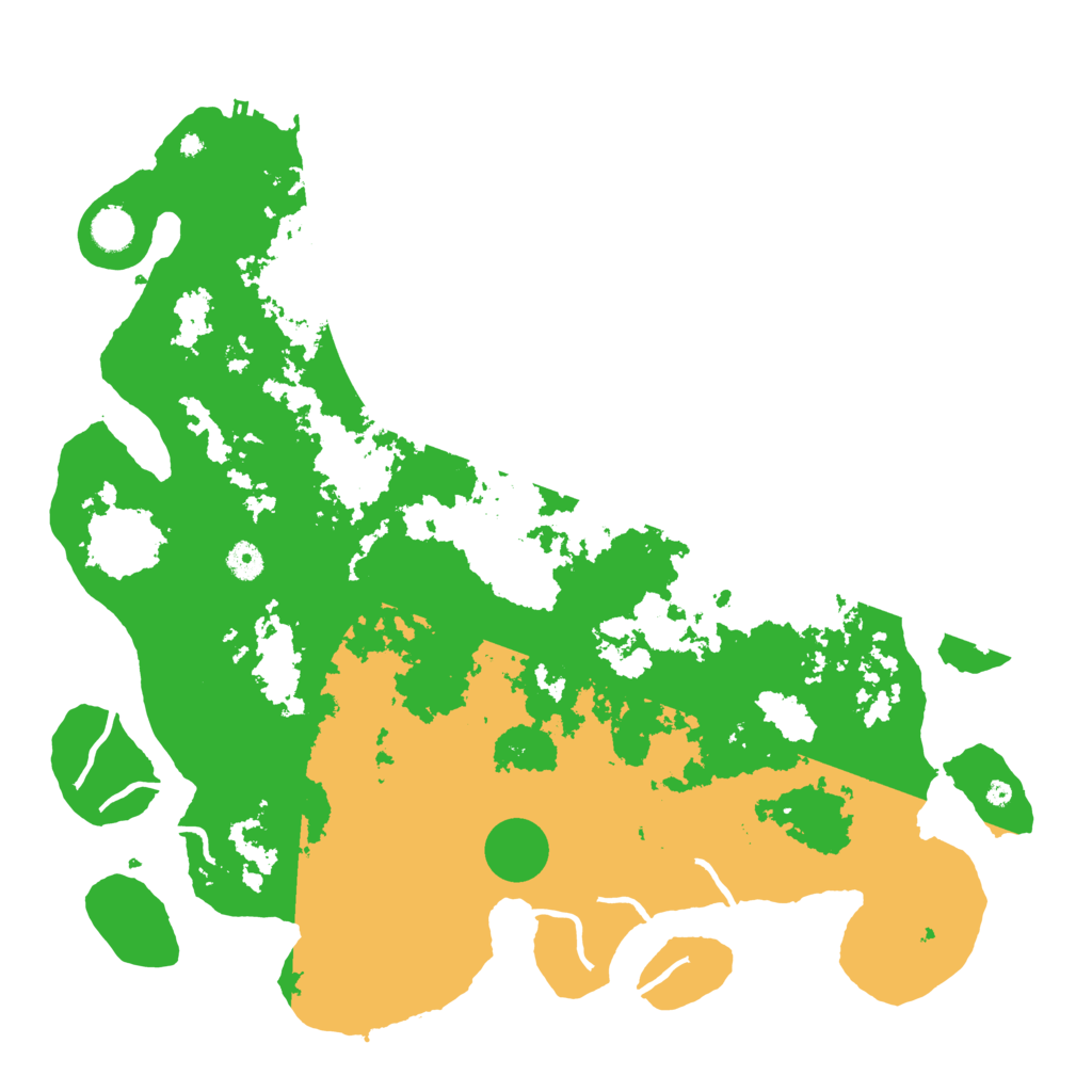 Biome Rust Map: Procedural Map, Size: 4500, Seed: 1798179244