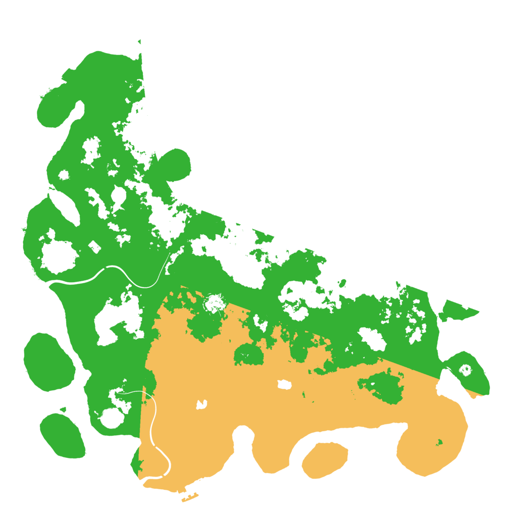 Biome Rust Map: Procedural Map, Size: 4500, Seed: 1798179244