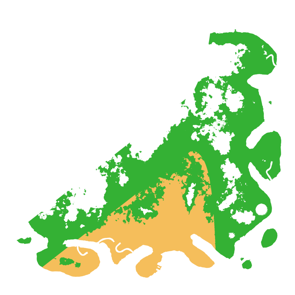Biome Rust Map: Procedural Map, Size: 4500, Seed: 19679294