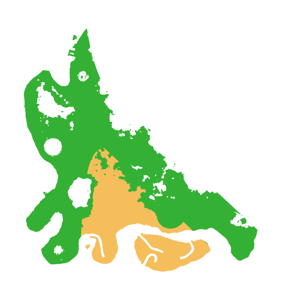 Biome Rust Map: Procedural Map, Size: 3000, Seed: 1484189215